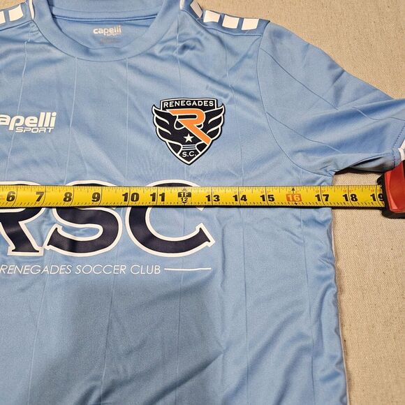 RSC Renegades Soccer Club Youth Soccer Jersey Size M(10-12) Capelli Sport #8 - Picture 3 of 6